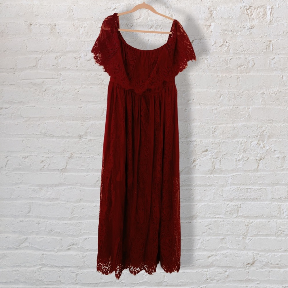 Off the shoulder dress